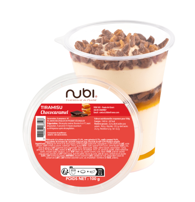 TIRAMISU NUBI CHOCOLAT CARAMEL X12