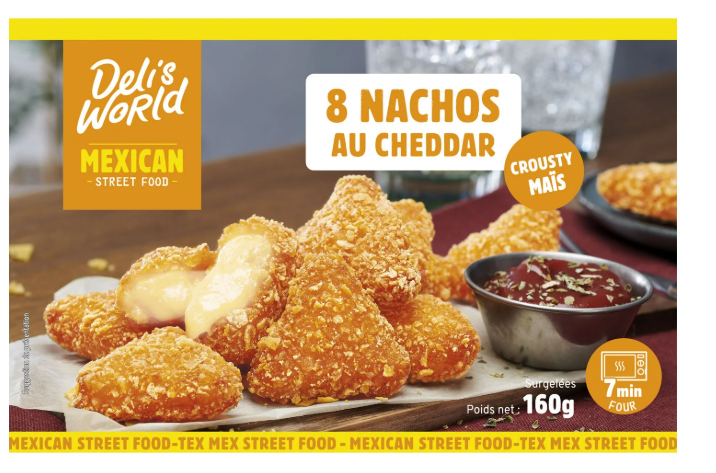 NACHOS DELIS WORLD 160GX12